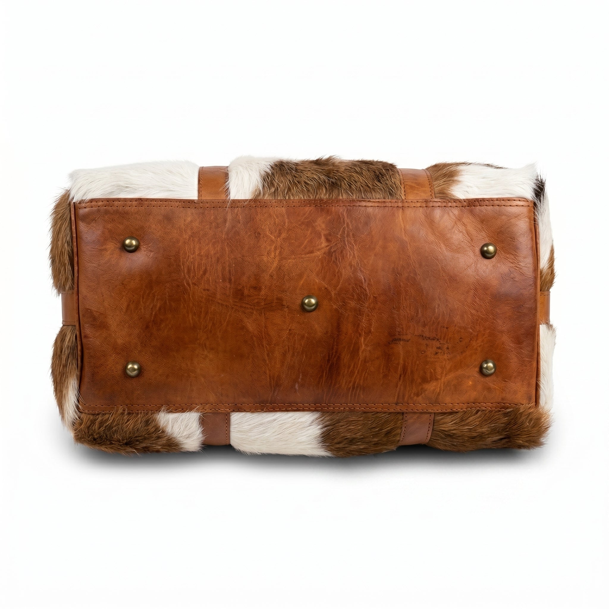 Premium Cowhide Leather Travel Duffel - Exotic Edition