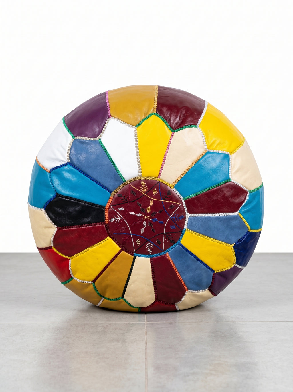 Moroccan pouf 002