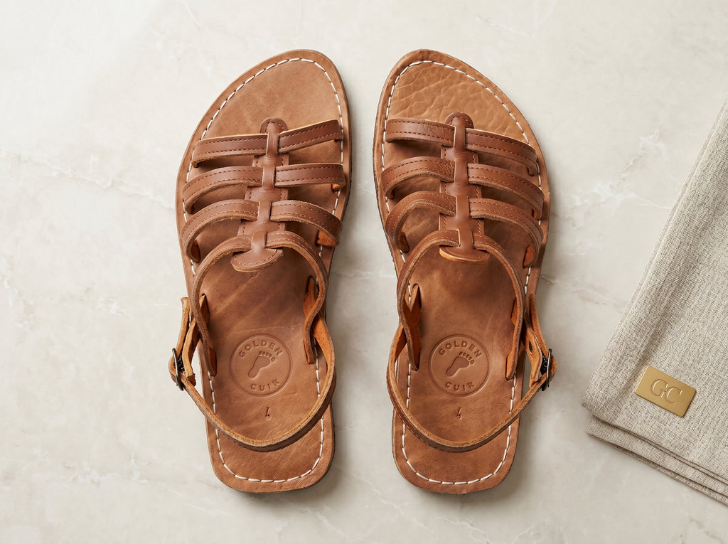 Classic leather sandals
