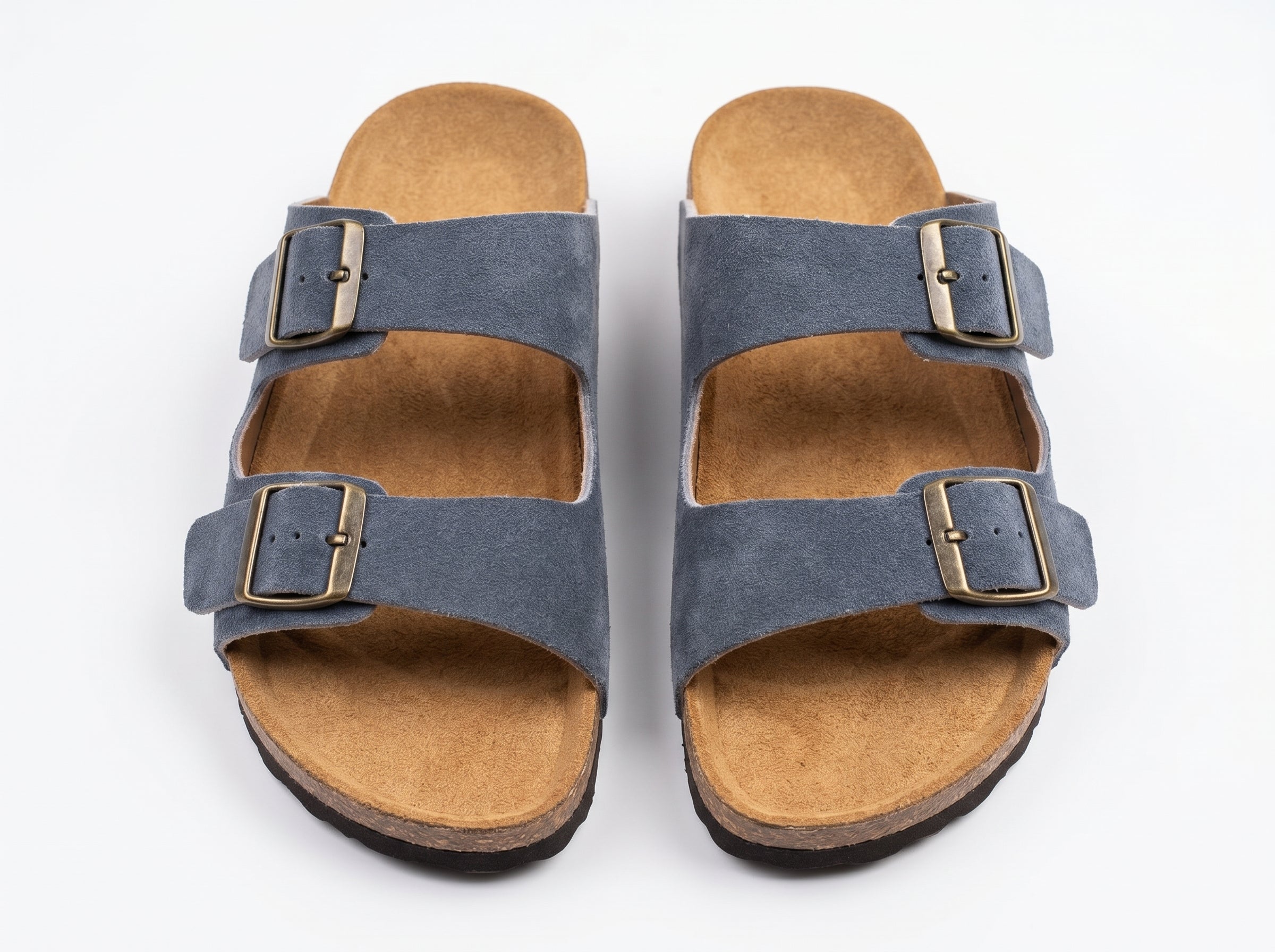 Premium Suede Two-Strap Heritage Sandals