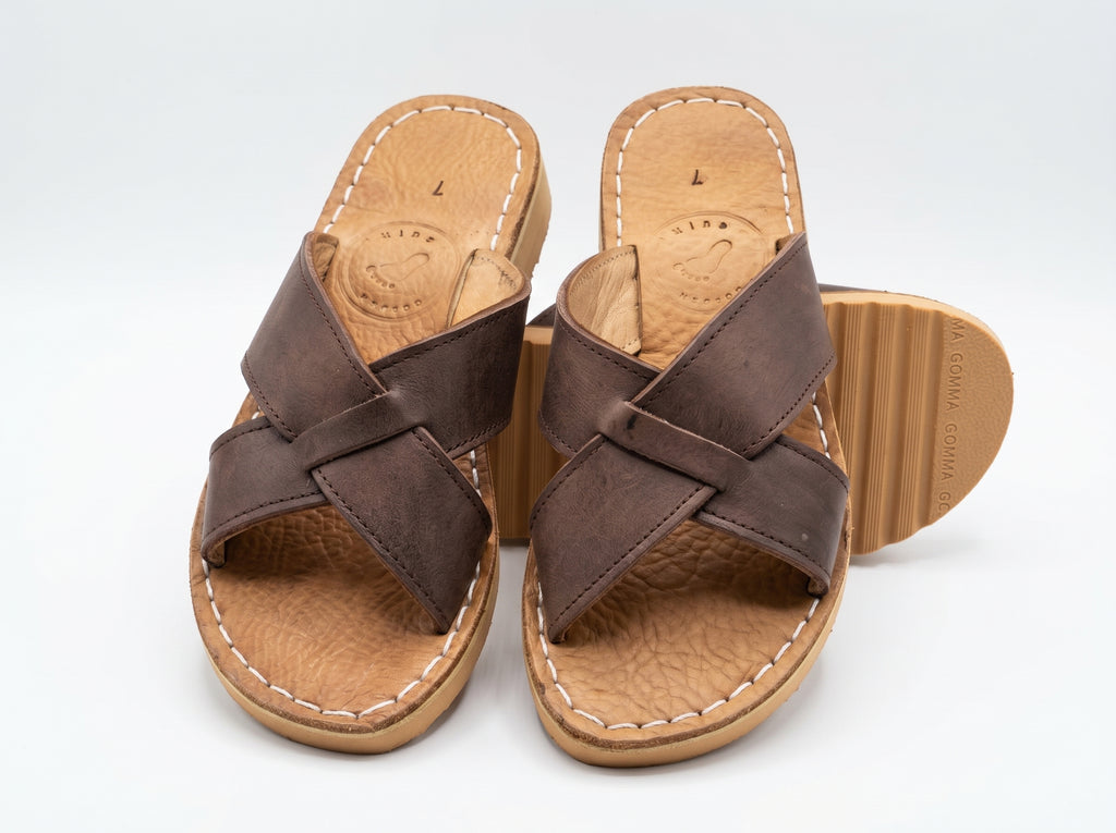 Atlas leather sandal