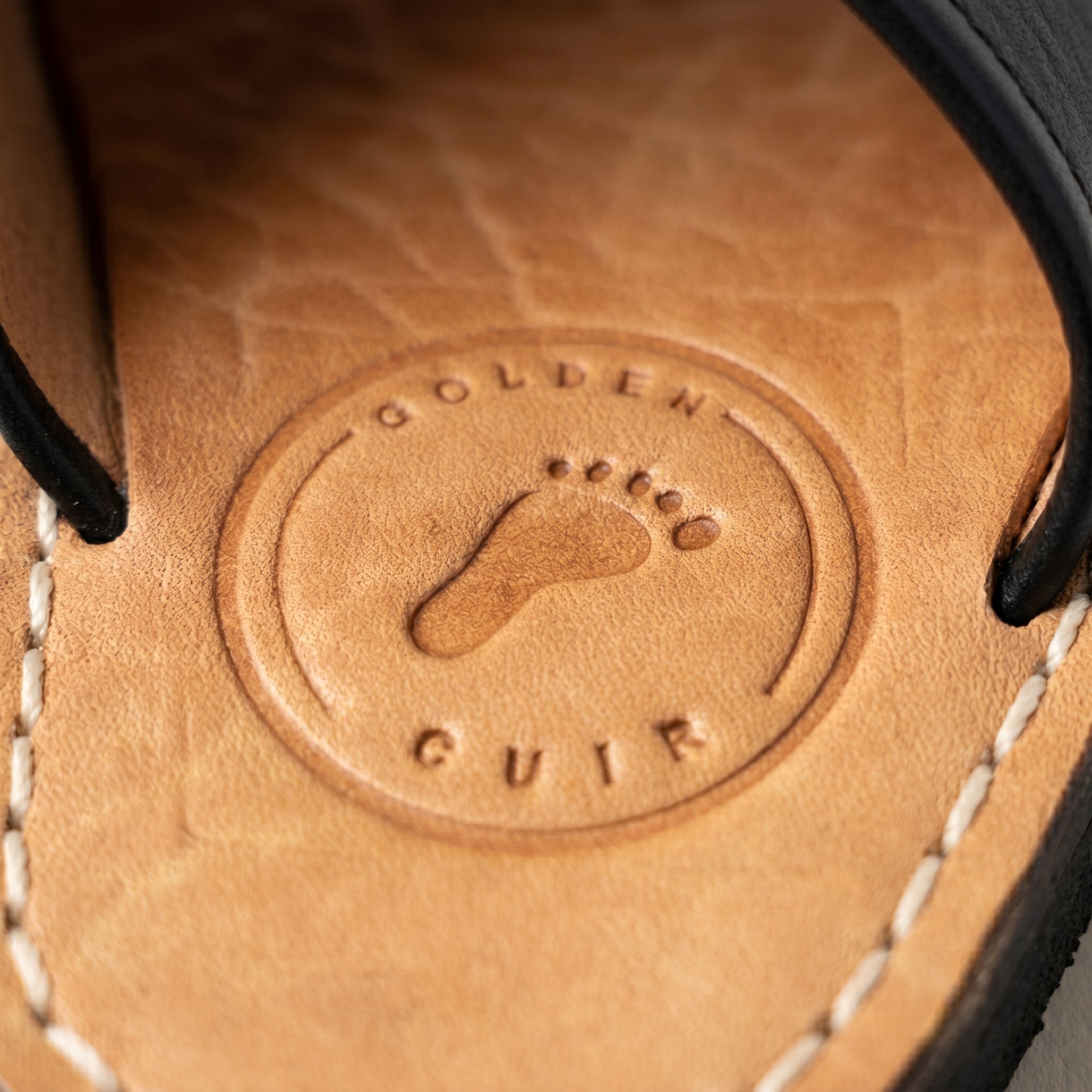 Artisan Handcrafted Leather Slide Sandals