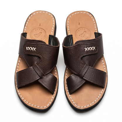Elite Hand-Stitched Leather Mules