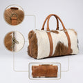 Premium Cowhide Leather Travel Duffel - Exotic Edition