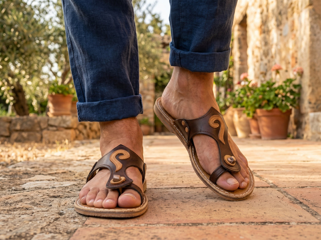 Traditional Moroccan sandals