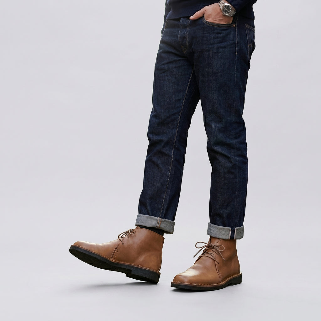 Artisan Handcrafted Full-Grain Leather Chukka Boots