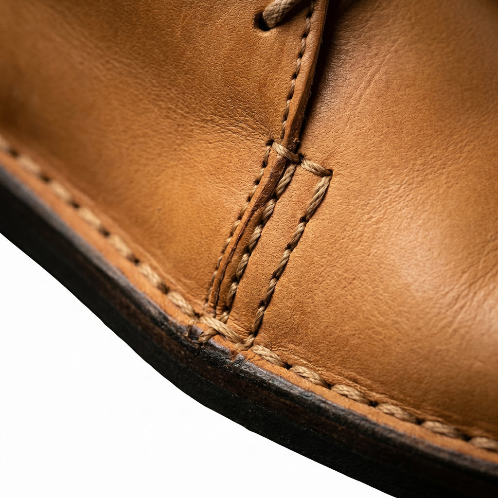 Artisan Handcrafted Full-Grain Leather Chukka Boots