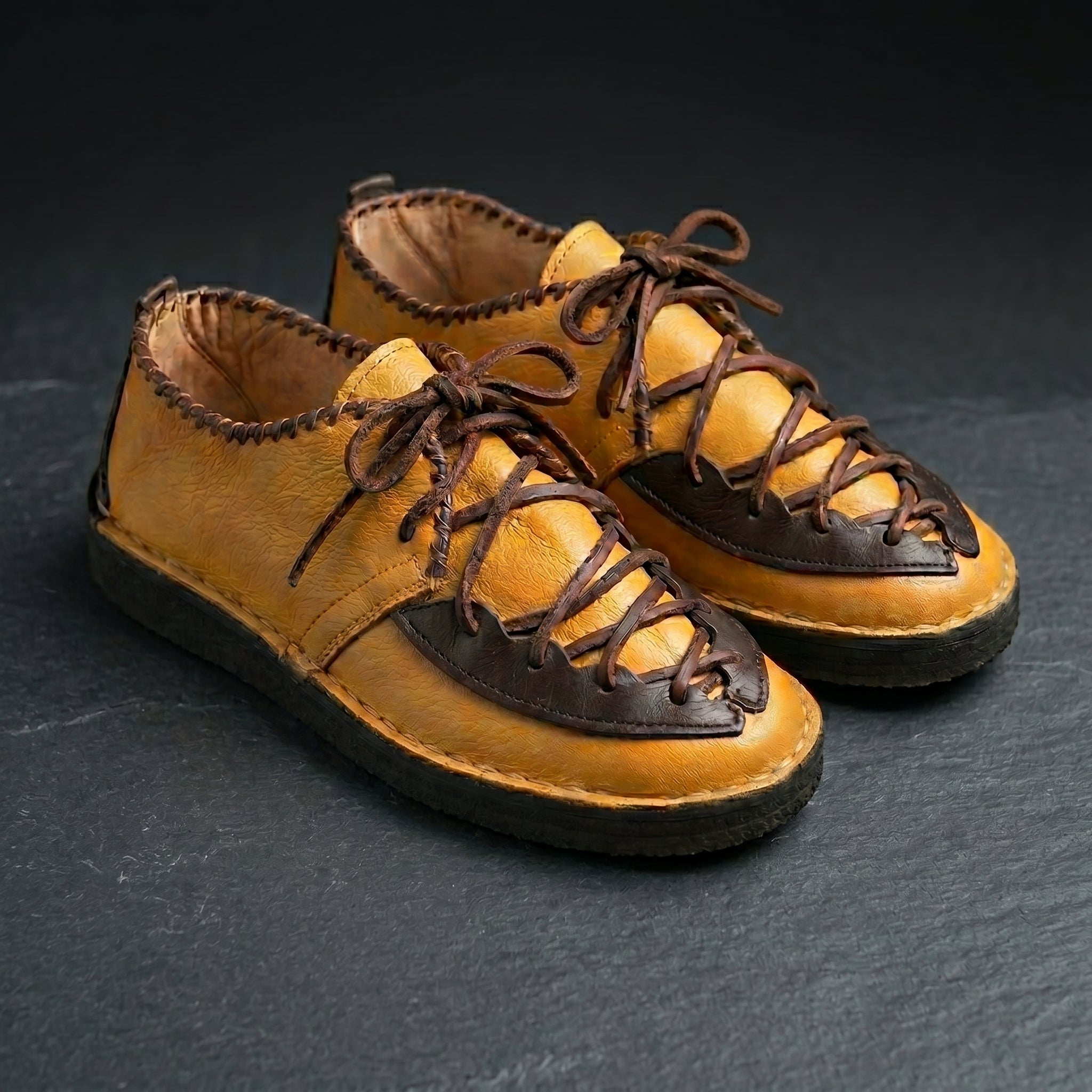Artisan Hand-Stitched Leather Heritage Shoes