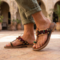 Artisan Hand-Stitched Leather Sandals