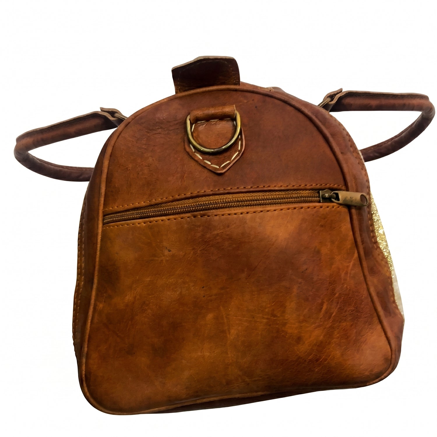 The Royal Velvet &amp; Leather Travel Bag - Heritage Edition