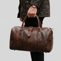The Nomad Vintage Leather Voyager Duffel Bag