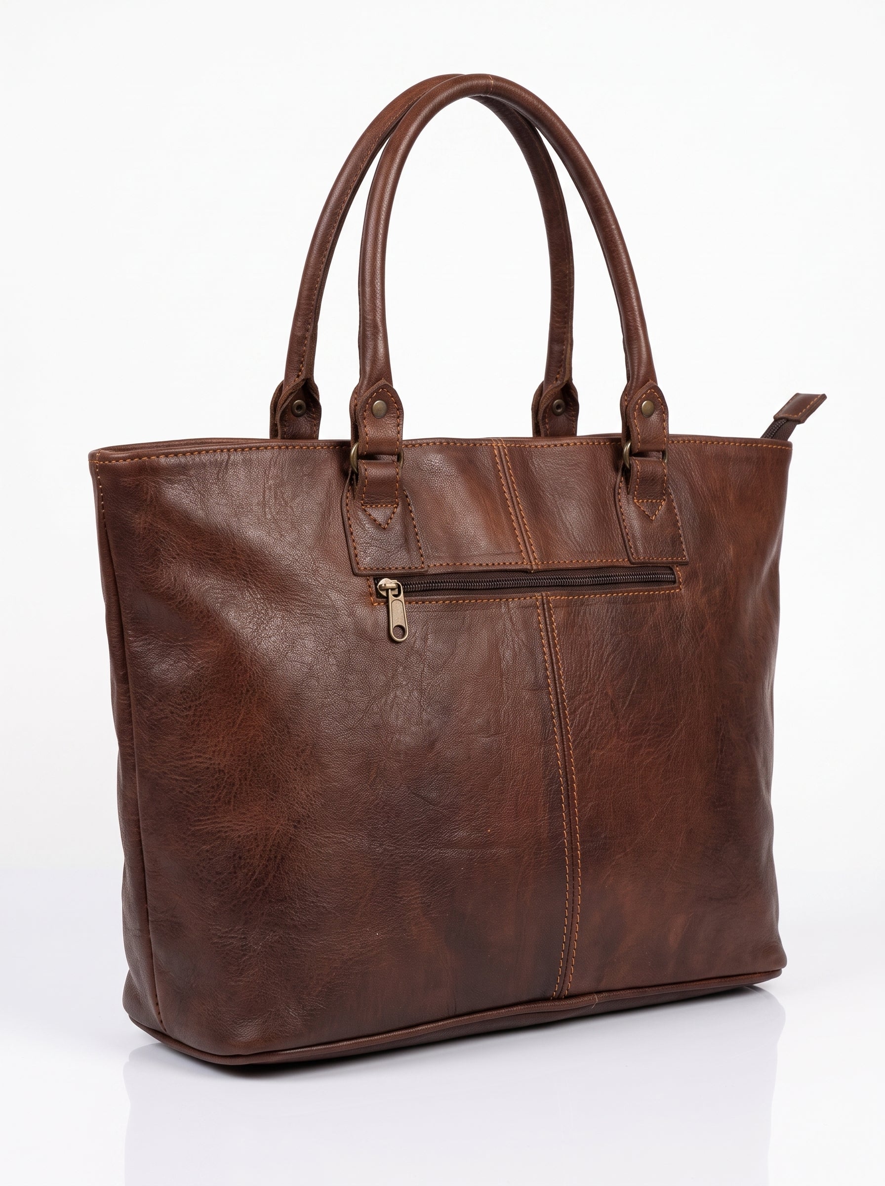 Premium Genuine Cowhide Leather Shoulder Bag &amp; Tote