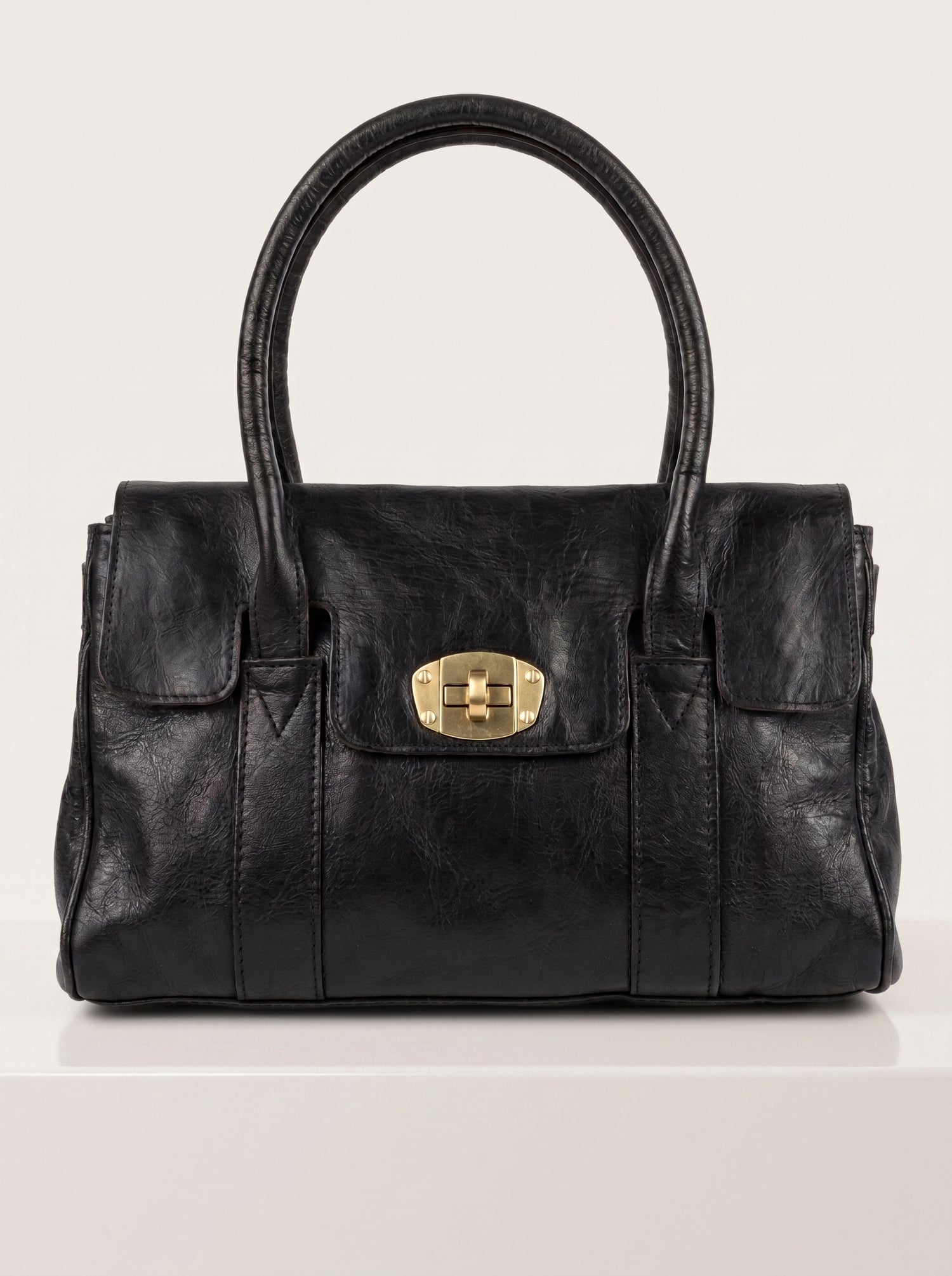 The Sovereign Handcrafted Cowhide Leather Satchel Bag