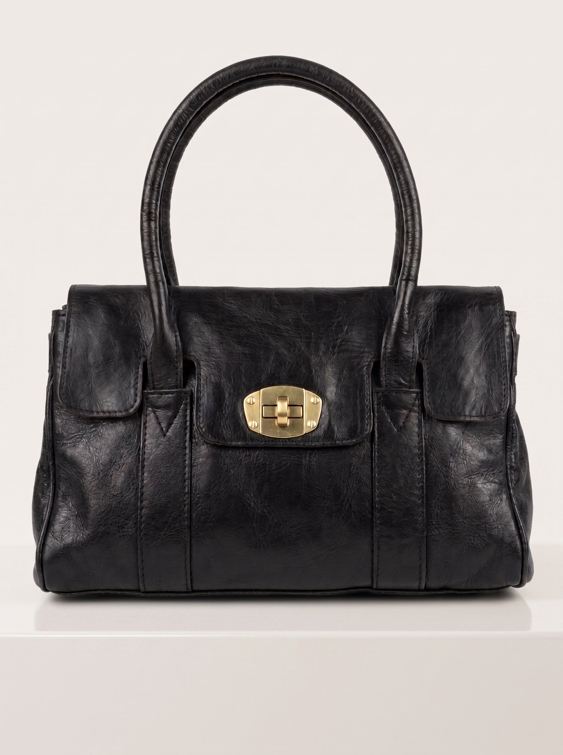 The Sovereign Handcrafted Cowhide Leather Satchel Bag